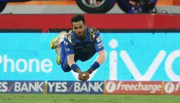 Hardik Pandya's catch against DD was one of the best in the season